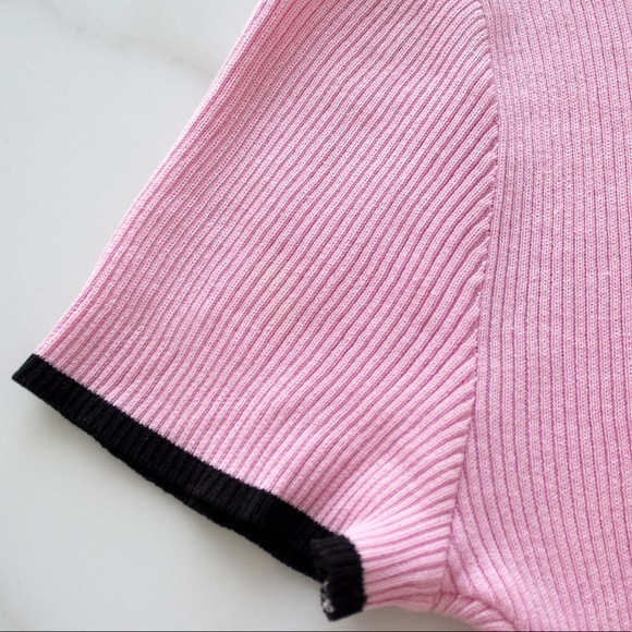 Iconic Chanel Vintage 1995 Pink 95P CropCardigan - Picture 9 of 11